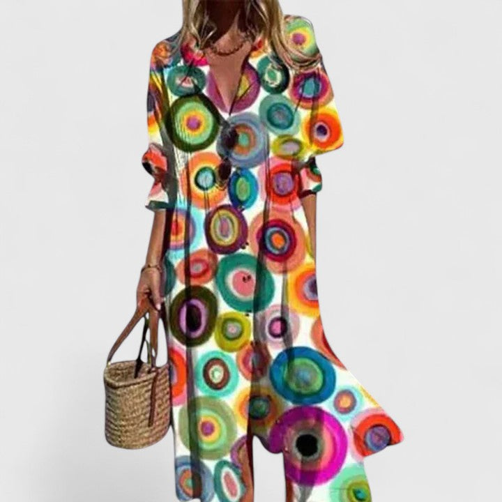 Paula | Elegancka Boho Sukienka