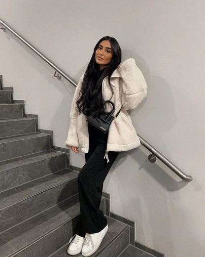 Anastasia | Miękka, ciepła kurtka zimowa