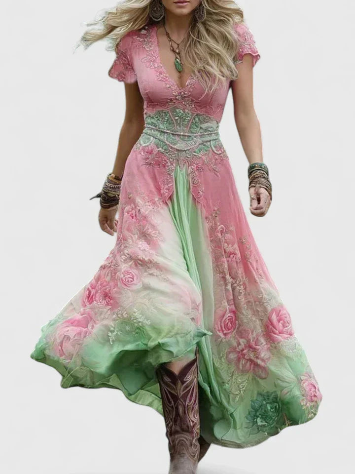 Sydneighh | Elegancka Maxi Sukienka