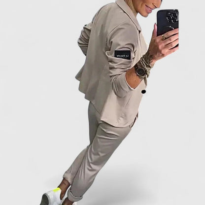 Kina | Stylowy Dwuczęściowy Zestaw