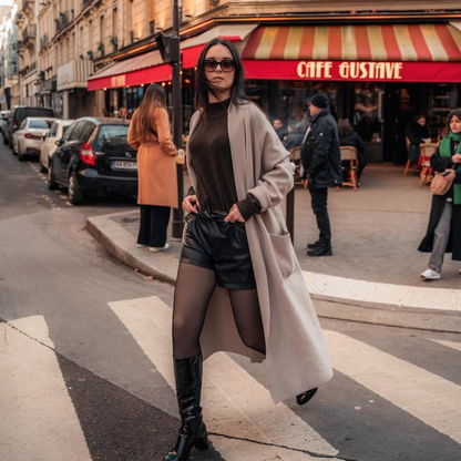 Aurelia™ Rajstopy Polarowe „Efekt Transparentny