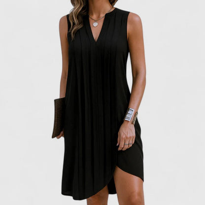 Clarhild™ | Elegancka Sukienka Imarteleva z Dekoltem w Serek