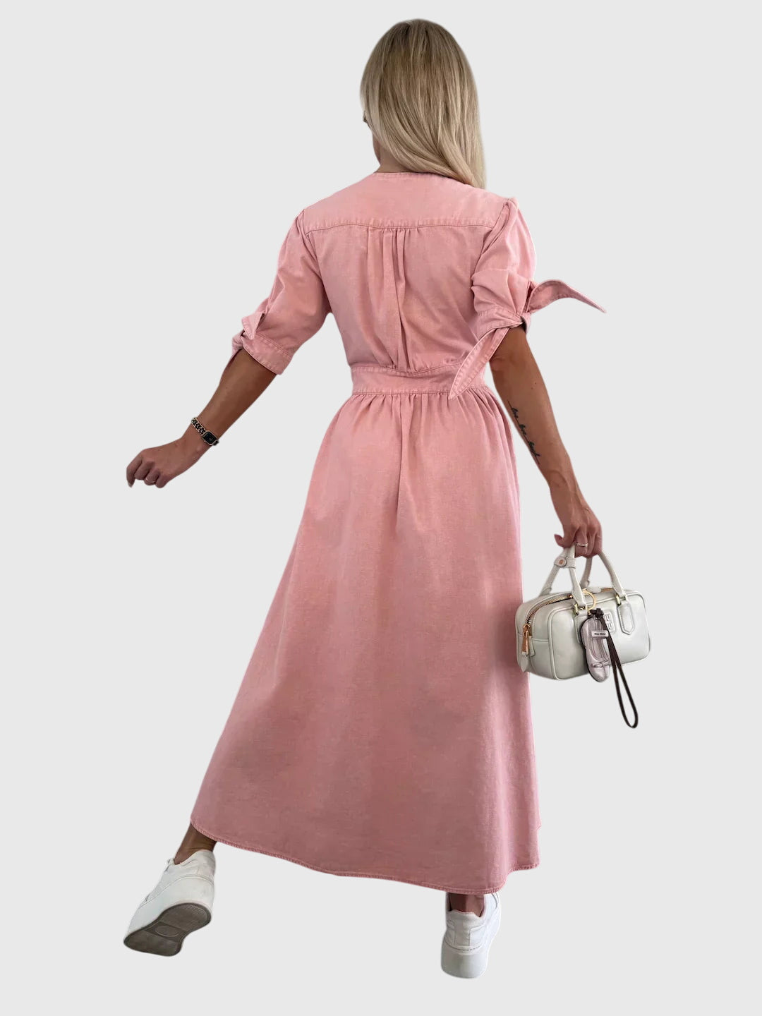 Sophia™ | Stylowa Sukienka Dżinsowa