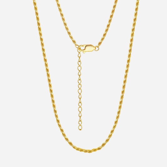 Mikalynne | Łańcuch Spleciony 18K Złoto
