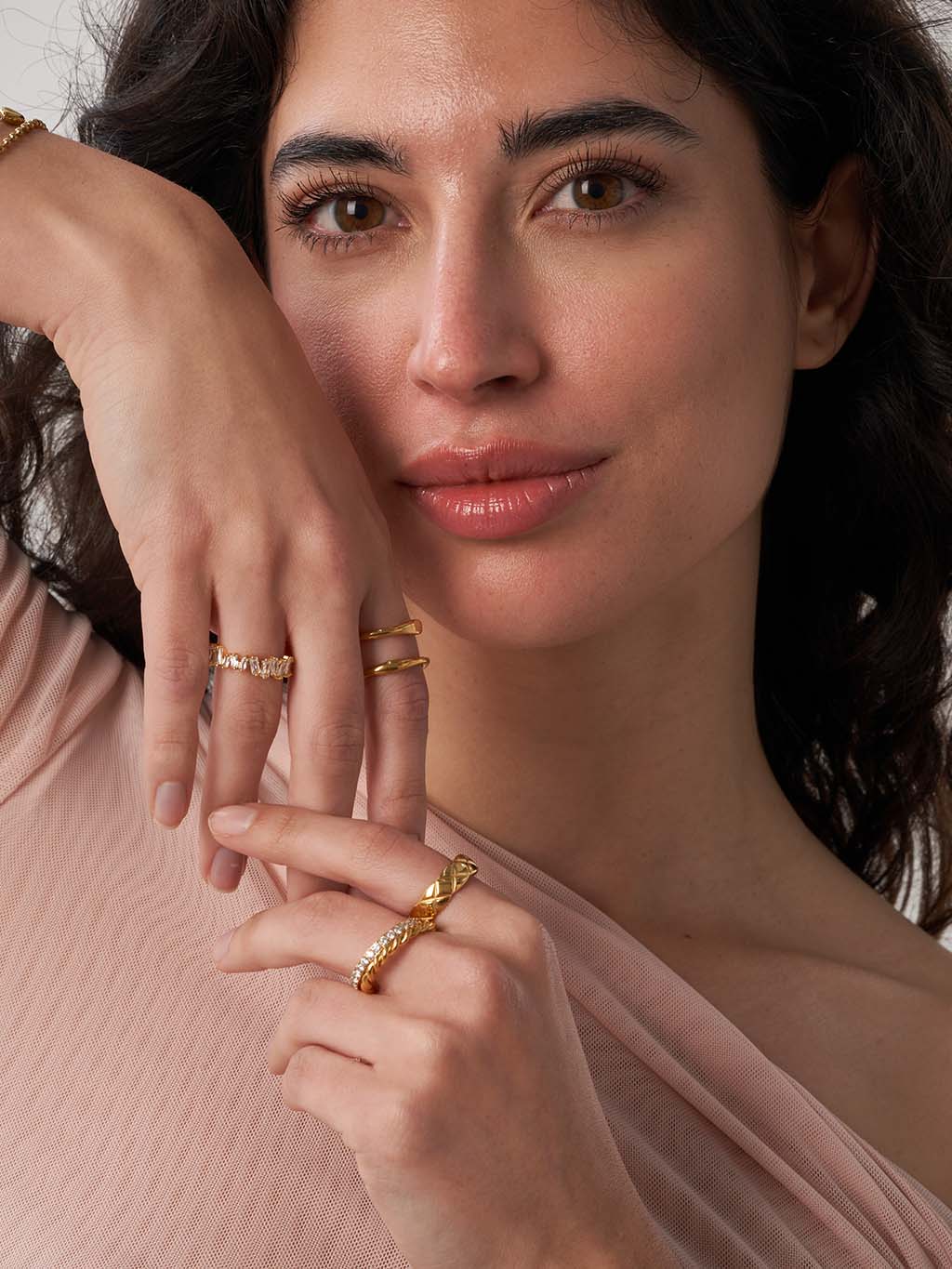 Tazalyette | Pierścionek diamentowy 18k