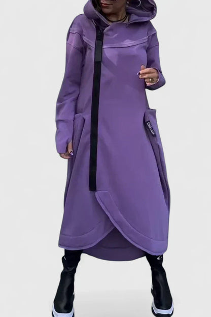 Giovanyssa | Wygodna Sukienka Dziergana