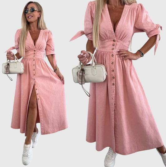 Sophia™ | Stylowa Sukienka Dżinsowa