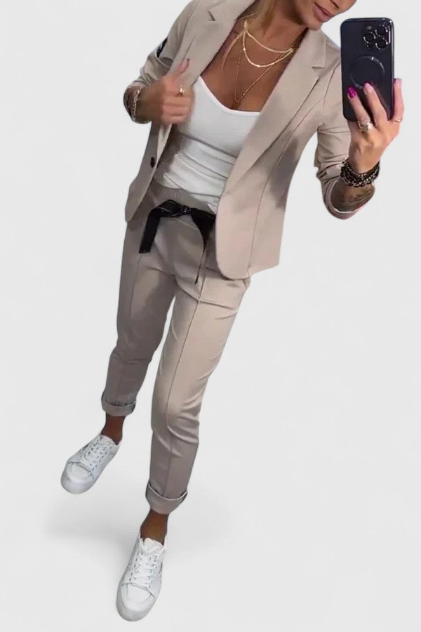 Kina | Stylowy Dwuczęściowy Zestaw