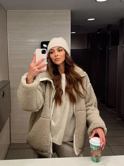 Anastasia | Miękka, ciepła kurtka zimowa